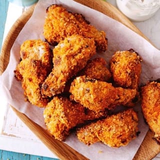 6 Pc  Crispy  Wings